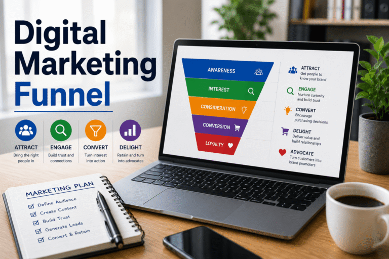 What Is a Digital Marketing Funnel? 5 Stages + Agency Marketing Guide (2026)