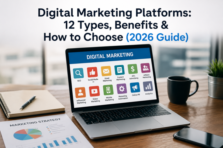 Digital Marketing Platforms: 12 Types, Benefits & How to Choose (2026 Guide)