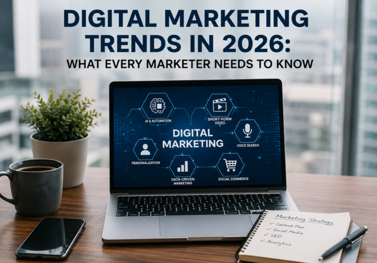 Digital Marketing Trends in 2026: What Every Marketer Needs to Know
