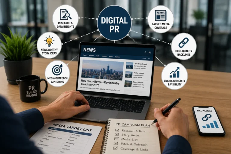 Digital PR Link Building: The Public Relations Strategy That Earns Editorial Coverage in 2026