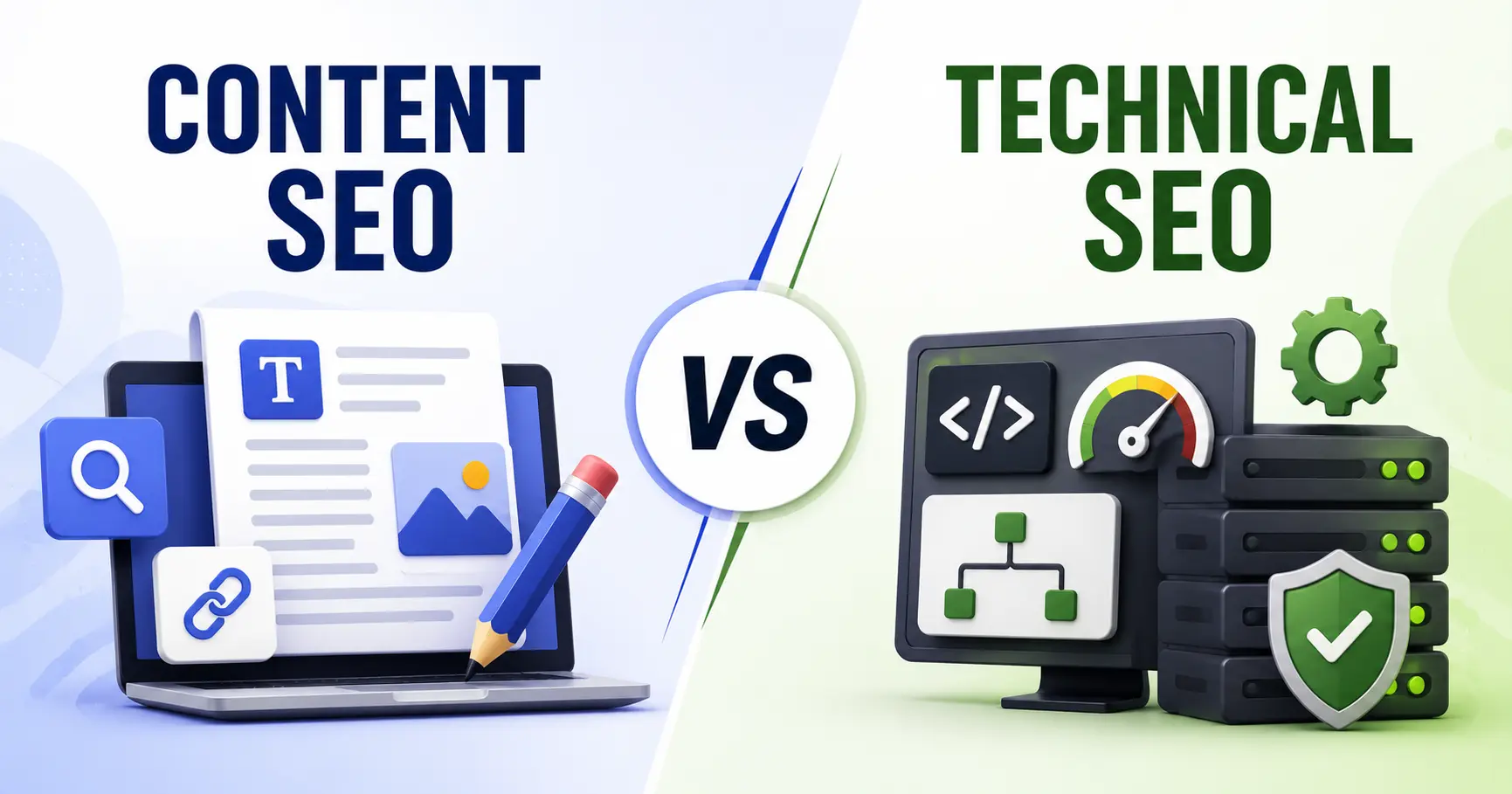 Content SEO vs Technical SEO